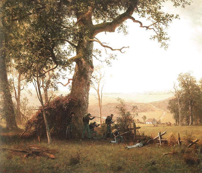 Albert Bierstadt Guerilla Warfare